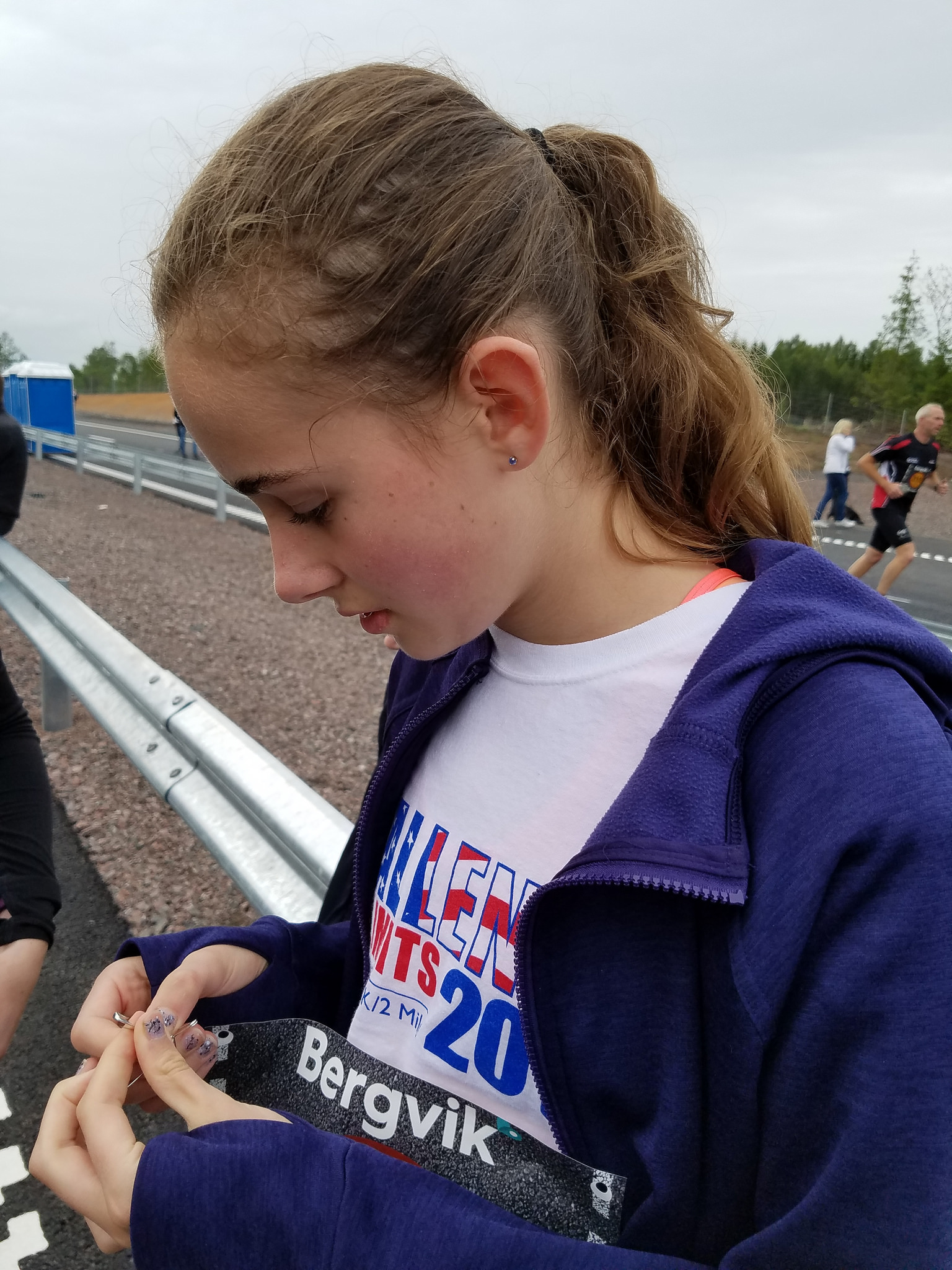 Cora pre-race